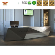 Popular Wooden Office Furniture Reception Desk for Interior Contracting (HY-Q23)